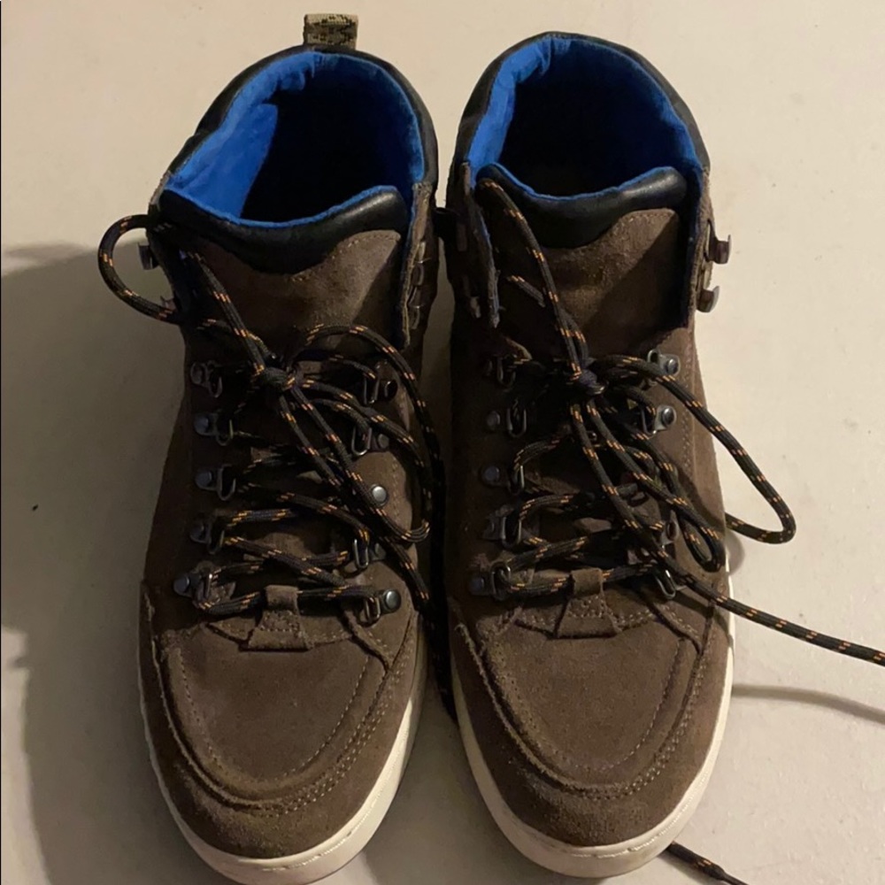 Zara Boots, EU 45, US 11, brown, worn once
